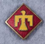 US 45th Infantry Division Pin Insignia DUI DI