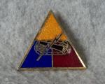 DUI DI Crest Pin US Army Armored Division School