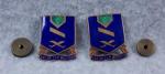 WWII Unit Crest 137th Infantry Pair 