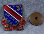 WWII Crest 110th Engineer Regiment DUI DI 
