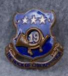 WWII Crest 19th Infantry Regiment DUI DI
