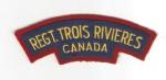 Regt Trois Rivieres Canada Canadian Army Patch 