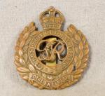 Royal Engineers Corps George VI Cap Badge