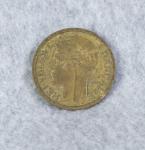 French Coin 2 Francs 1938
