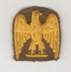 WWII Italian Army Cap Badge Eagle