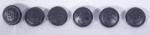 WWII era Canadian Navy Canada Uniform Buttons x6
