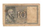 WWII Italian 10 Lire Banknote Bill