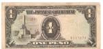Philippines Japanese Government 1 Peso Note