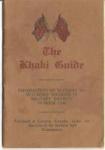 WWI British Canada Khaki Guide Booklet