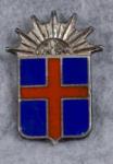 Iceland 1944 Establishment of Republic Pin