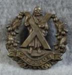 WWI British Cap Badge Cameron Highlanders 