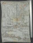 WWII RAAF Survival Map South Borneo