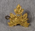 Bank of Canada Cap Badge