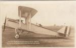 WWI Picture Postcard British Plane