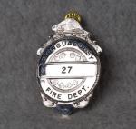 Canadian Chinguacousy Fire Dept Cap Badge