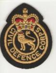 British Civil Defence Corps Patch
