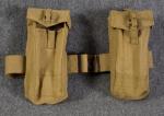 British Bren Gun Magazine Pouches & Belt 1952