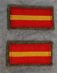 WWII Japanese Lance Corporal Rank Tabs Pair