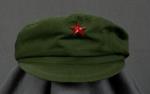 Vintage Chinese Communist Green Mao Hat Cap