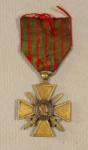 WWI French Croix De Guerre Medal 1914 1918