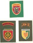 Indonesian Army Patch Lot of 3