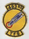USAF 493rd TFS Flight Patch