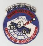 Patch Top of the World 660th Motor Vehicle Squad