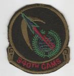 USAF Patch 340th CAMS Consolidated Aircraft Squad