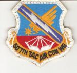 Patch TAC 507th Tactical Air Command Wing