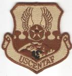 USAF USCENTAF Desert Subdued Patch