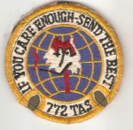 772nd TAS Tactical Airlift Squadron Flight Patch 