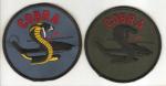 Flight Patch Helicopter Cobra Pair