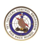 Insignia 101st Tactical Control Squadron