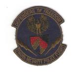 Flight Patch 7160th Security Police Subdued