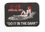 C-17 Special Ops Do it in the Dark Morral Patch