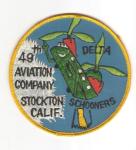 Patch 49th Aviation Company Helicopter Stockton CA