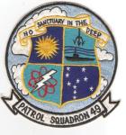 USN Navy Patrol Squadron 49 Patch Japanese Made