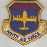 USAF 9th Air Force Stan Eval Flight Patch 