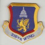 Patch 316th Wing
