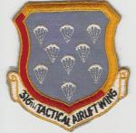 Flight Patch 316th Tactical Airlift Wing