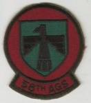 Patch USAF 58th AGS Subdued