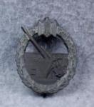German KM Coastal Artillery Badge Souval