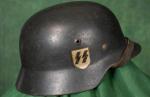 German M40 SS Double Decal Helmet
