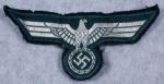 WWII Patch German Army Breast Eagle