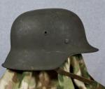 WWII EF64 German M42 Helmet