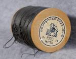WWII German Spool of Thread Black