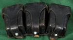 WWI Black Leather Mauser Ammo Pouch 