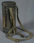 WWII German Gas Mask Canister Can
