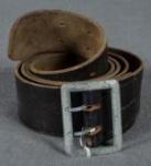 WWII German Army Officer's Leather Belt
