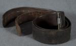 WWI German Army Leather Equipment Belt